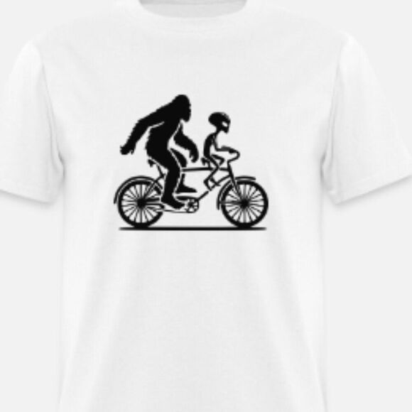 Bigfoot and Alien Ride Bike - Picture 1 of 1